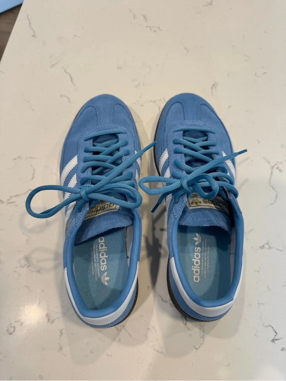 Adidas Handball Spezial in Light Blue Womens size 7